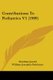 Contributions To Pediatrics V1 (1909) (Paperback): Abraham Jacobi