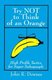 Try NOT to Think of an Orange - High Profile Tactics for Super Salespeople (Paperback, Illustrated Ed): John R. Downes