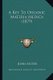 A Key to Organic Materia Medica (1879) (Paperback): John Muter