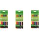Treeline 12 Full Length Pencil Crayons - Pack of 3: 