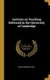 Lectures on Teaching Delivered in the University of Cambridge (Hardcover): Joshua Girling Fitch