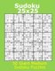 Sudoku 25x25 50 Giant Medium Sudoku Puzzles (Paperback): Jacob James