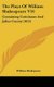 The Plays Of William Shakespeare V16 - Containing Coriolanus And Julius Caesar (1813) (Hardcover): William Shakspeare