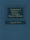 Giulietta E Romeo (English, Italian, Paperback, Primary Source ed.): Luigi Da Porto