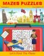Mazes puzzles for kids 6-12 - 80 Mazes Workbook For Kids Ages 6-12, 20 Rectangular, 20 Circular, 20 Triangular and 20 Hexagonal...