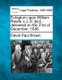 Eulogium Upon William Rawle, L.L.D. [sic] - Delivered on the 31st of December, 1836. (Paperback): David Paul Brown