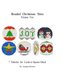 Beaded Christmas Time Volume Two - patterns for ornaments (Large print, Paperback, Large type / large print edition): Georgia...