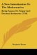 A New Introduction To The Mathematics - Being Essays On Vulgar And Decimal Arithmetic (1758) (Paperback): Benjamin Donne