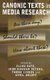 Canonic Texts in Media Research - Are There Any? Should There Be? How About These? (Hardcover): E Katz