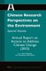 Chinese Research Perspectives on the Environment, Special Volume - Annual Report on Actions to Address Climate Change (2012)...