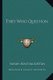 They Who Question (Paperback): Sarah Macnaughtan