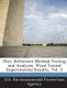 Flow Reference Method Testing and Analysis - Wind Tunnel Experimental Results, Vol. 2 (Paperback): U.S. Environmental...