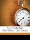 Alciphronis Rhetoris Epistolae (French, Paperback): Alciphron