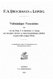 F.A. Brockhaus in Leipzig - Vollst ndiges Verzeichnis (German, Paperback): F. A. Brockhaus