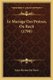 Le Mariage Des Pretres, Ou Recit (1790) (French, Paperback): Saint-Etienne-Du-Mont