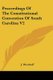 Proceedings Of The Constitutional Convention Of South Carolina V2 (Paperback): J. Woodruff