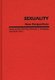 Sexuality - New Perspectives (Hardcover): Zira Defries, David Oliphant