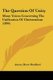 The Question Of Unity - Many Voices Concerning The Unification Of Christendom (1894) (Paperback): Amory Howe Bradford
