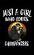 Just A Girl Who Loves Chimpanzees - Animal Nature Collection (Paperback): Marko Marcus