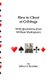 How To Cheat At Cribbage - With Quotations From William Shakespeare (Paperback): Jeffrey O. Haseltine