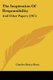 The Inspiration Of Responsibility - And Other Papers (1915) (Paperback): Charles Henry Brent