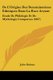De L'Origine Des Denominations Ethniques Dans La Race Aryane - Etude De Philologie Et De Mythologie Comparees (1867)...