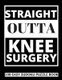 Straight Outta Knee Surgery - 100 Sudoku Puzzles Large Print - Perfect Knee Surgery Recovery Gift For Women, Men, Teens and...