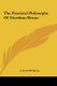 The Practical Philosophy of Giordano Bruno (Hardcover): J.Lewis McIntyre