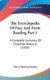 The Encyclopedia Of Face And Form Reading Part 1 - A Complete Summary Of Character Analysis (1920) (Hardcover): Mary Olmstead...