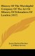 History Of The Worshipful Company Of The Art Or Mistery Of Feltmakers Of London (1917) (Hardcover): James Harford Hawkins