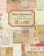 Basic Ephemera Collection - 18 sheets - 9 designs - 2 of each design (Paperback): Ilopa Journals