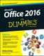 Office 2016 For Dummies (Paperback): Wallace Wang