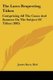 The Laws Respecting Tithes - Comprising All The Cases And Statutes On The Subject Of Tithes (1805) (Paperback): James Barry Bird