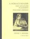 Horace Reader for Advanced Placement: Teacher's Edition - Teacher's  Manual (Paperback, Teacher ed): Henry V Bender