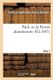 Paul, Ou La Ferme Abandonnee. 2e Edition.Tome 1 (French, Paperback): Francois Guillaume Ducray-Duminil