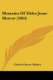 Memoirs Of Elder Jesse Mercer (1844) (Paperback): Charles Dutton Mallary