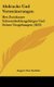 Abdrucke Und Versteinerungen - Des Zwickauer Schwarzkohlengebirges Und Seiner Umgebungen (1833) (English, German, Hardcover):...