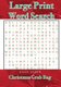 Large Print Word Search - Christmas Grab Bag (Large print, Paperback, Large type / large print edition): Alice Ayden