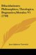Dilucidationes Philosophico, Theologico, Dogmatico, Morales V1 (1748) (Latin, Paperback): Jean Alphonse Turrettini