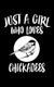 Just A Girl Who Loves Chickadees - Animal Nature Collection (Paperback): Marko Marcus