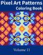 Pixel Art Patterns Coloring Book 11 (Paperback): Sean O'Mara