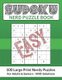 Sudoku Nerd Puzzle Book - 100 Easy Large Print Nerdy Puzzles For Adults and Seniors (Large print, Paperback, Large type / large...