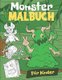 Monster Malbuch fur Kinder - Malblock fur Kinder Ab 4-8 (German, Paperback): Ng-Art Press