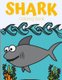 Shark Coloring Book - Ages 4-8, 8-12 (Paperback): Daily Bread Designs