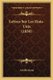 Lettres Sur Les Etats-Unis (1830) (French, Paperback): Achille Murat