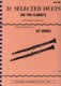 31 Selected Duets for Two Clarinets - (Intermediate-Advanced) (Spiral bound): Jay Arnold