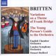 Various Artists - Variations On a Theme of Frank Bridge (Bedford, Eco, Lso) (CD): Benjamin Britten, English Chamber Orchestra,...