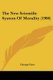 The New Scientific System Of Morality (1906) (Paperback): George Gore