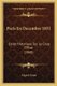 Paris En Decembre 1851 - Etude Historique Sur Le Coup D'Etat (1868) (French, Paperback): Eugene Tenot