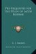 Pre-Requisites for the Study of Jacob Boehme (Paperback): C. J Barker
